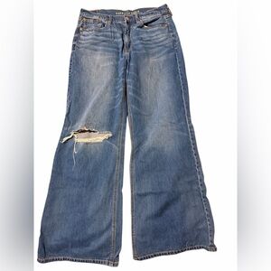 American Eagle Outfitters Distressed Flare Jeans